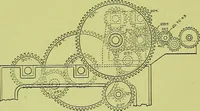 An illustration from Descriptive catalogue with directions for setting, care and use of combing machinery manufactured by the Whitin Machine Works : manufacturers of cotton machinery, Whitinsville, Mass., U.S.A (1902)