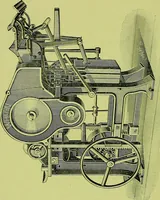 An illustration from Descriptive catalogue with directions for setting, care and use of combing machinery manufactured by the Whitin Machine Works : manufacturers of cotton machinery, Whitinsville, Mass., U.S.A (1902)