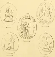 Picture 19 of 228 from A descriptive catalogue of a general collection of ancient and modern engraved gems, cameos as well as intaglios : taken from the most celebrated cabinets in Europe ; and cast in coloured pastes, white enamel, and sulphur (1791), leaf 394