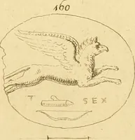 Picture 21 of 228 from A descriptive catalogue of a general collection of ancient and modern engraved gems, cameos as well as intaglios : taken from the most celebrated cabinets in Europe ; and cast in coloured pastes, white enamel, and sulphur (1791), leaf 394