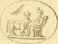 Picture 26 of 228 from A descriptive catalogue of a general collection of ancient and modern engraved gems, cameos as well as intaglios : taken from the most celebrated cabinets in Europe ; and cast in coloured pastes, white enamel, and sulphur (1791), leaf 396