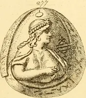 An illustration from A descriptive catalogue of a general collection of ancient and modern engraved gems, cameos as well as intaglios : taken from the most celebrated cabinets in Europe ; and cast in coloured pastes, white enamel, and sulphur (1791)