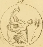 Picture 34 of 228 from A descriptive catalogue of a general collection of ancient and modern engraved gems, cameos as well as intaglios : taken from the most celebrated cabinets in Europe ; and cast in coloured pastes, white enamel, and sulphur (1791), leaf 398
