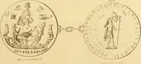 An illustration from A descriptive catalogue of a general collection of ancient and modern engraved gems, cameos as well as intaglios : taken from the most celebrated cabinets in Europe ; and cast in coloured pastes, white enamel, and sulphur (1791)