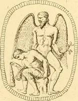 An illustration from A descriptive catalogue of a general collection of ancient and modern engraved gems, cameos as well as intaglios : taken from the most celebrated cabinets in Europe ; and cast in coloured pastes, white enamel, and sulphur (1791)