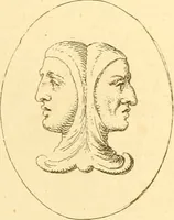 An illustration from A descriptive catalogue of a general collection of ancient and modern engraved gems, cameos as well as intaglios : taken from the most celebrated cabinets in Europe ; and cast in coloured pastes, white enamel, and sulphur (1791)