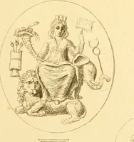 Picture 65 of 228 from A descriptive catalogue of a general collection of ancient and modern engraved gems, cameos as well as intaglios : taken from the most celebrated cabinets in Europe ; and cast in coloured pastes, white enamel, and sulphur (1791), leaf 416