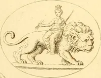 Picture 68 of 228 from A descriptive catalogue of a general collection of ancient and modern engraved gems, cameos as well as intaglios : taken from the most celebrated cabinets in Europe ; and cast in coloured pastes, white enamel, and sulphur (1791), leaf 416