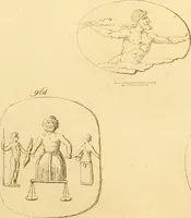 Picture 74 of 228 from A descriptive catalogue of a general collection of ancient and modern engraved gems, cameos as well as intaglios : taken from the most celebrated cabinets in Europe ; and cast in coloured pastes, white enamel, and sulphur (1791), leaf 420