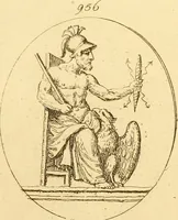 Picture 76 of 228 from A descriptive catalogue of a general collection of ancient and modern engraved gems, cameos as well as intaglios : taken from the most celebrated cabinets in Europe ; and cast in coloured pastes, white enamel, and sulphur (1791), leaf 420