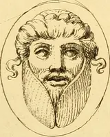 An illustration from A descriptive catalogue of a general collection of ancient and modern engraved gems, cameos as well as intaglios : taken from the most celebrated cabinets in Europe ; and cast in coloured pastes, white enamel, and sulphur (1791)