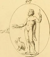 Picture 84 of 228 from A descriptive catalogue of a general collection of ancient and modern engraved gems, cameos as well as intaglios : taken from the most celebrated cabinets in Europe ; and cast in coloured pastes, white enamel, and sulphur (1791), leaf 422