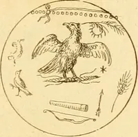 Picture 91 of 228 from A descriptive catalogue of a general collection of ancient and modern engraved gems, cameos as well as intaglios : taken from the most celebrated cabinets in Europe ; and cast in coloured pastes, white enamel, and sulphur (1791), leaf 424
