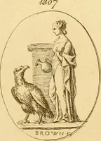 Picture 105 of 228 from A descriptive catalogue of a general collection of ancient and modern engraved gems, cameos as well as intaglios : taken from the most celebrated cabinets in Europe ; and cast in coloured pastes, white enamel, and sulphur (1791), leaf 428