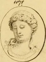 An illustration from A descriptive catalogue of a general collection of ancient and modern engraved gems, cameos as well as intaglios : taken from the most celebrated cabinets in Europe ; and cast in coloured pastes, white enamel, and sulphur (1791)