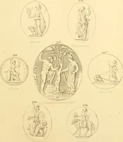 Picture 117 of 228 from A descriptive catalogue of a general collection of ancient and modern engraved gems, cameos as well as intaglios : taken from the most celebrated cabinets in Europe ; and cast in coloured pastes, white enamel, and sulphur (1791), leaf 436