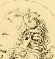 An illustration from A descriptive catalogue of a general collection of ancient and modern engraved gems, cameos as well as intaglios : taken from the most celebrated cabinets in Europe ; and cast in coloured pastes, white enamel, and sulphur (1791)