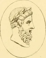 An illustration from A descriptive catalogue of a general collection of ancient and modern engraved gems, cameos as well as intaglios : taken from the most celebrated cabinets in Europe ; and cast in coloured pastes, white enamel, and sulphur (1791)
