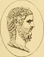 An illustration from A descriptive catalogue of a general collection of ancient and modern engraved gems, cameos as well as intaglios : taken from the most celebrated cabinets in Europe ; and cast in coloured pastes, white enamel, and sulphur (1791)