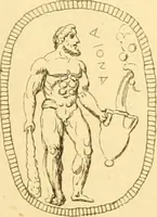 Picture 166 of 228 from A descriptive catalogue of a general collection of ancient and modern engraved gems, cameos as well as intaglios : taken from the most celebrated cabinets in Europe ; and cast in coloured pastes, white enamel, and sulphur (1791), leaf 464
