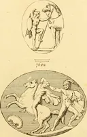 An illustration from A descriptive catalogue of a general collection of ancient and modern engraved gems, cameos as well as intaglios : taken from the most celebrated cabinets in Europe ; and cast in coloured pastes, white enamel, and sulphur (1791)
