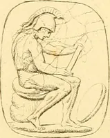 An illustration from A descriptive catalogue of a general collection of ancient and modern engraved gems, cameos as well as intaglios : taken from the most celebrated cabinets in Europe ; and cast in coloured pastes, white enamel, and sulphur (1791)