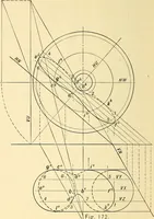 An illustration from Descriptive geometry (1909)
