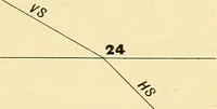 An illustration from Descriptive geometry (1909)