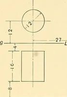 An illustration from Descriptive geometry (1909)
