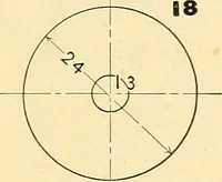 An illustration from Descriptive geometry (1909)