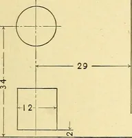 An illustration from Descriptive geometry (1909)