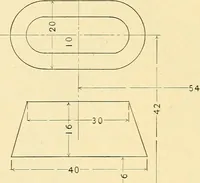 An illustration from Descriptive geometry (1909)