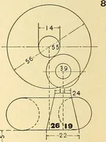 An illustration from Descriptive geometry (1909)