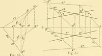 An illustration from Descriptive geometry (1909)
