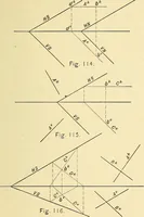 An illustration from Descriptive geometry (1909)