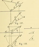 An illustration from Descriptive geometry (1909)