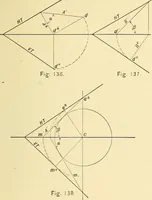 An illustration from Descriptive geometry (1909)