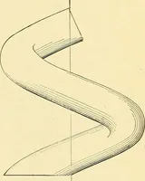 An illustration from Descriptive geometry (1909)
