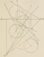 An illustration from Descriptive geometry for students in engineering science and architecture; a carefully graded course of instruction (1915)