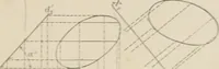 An illustration from Descriptive geometry for students in engineering science and architecture; a carefully graded course of instruction (1915)