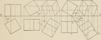 An illustration from Descriptive geometry for students in engineering science and architecture; a carefully graded course of instruction (1915)