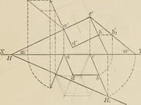 Picture 63 of 105 from Descriptive geometry for students in engineering science and architecture; a carefully graded course of instruction (1915), leaf 74