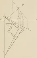 An illustration from Descriptive geometry for students in engineering science and architecture; a carefully graded course of instruction (1915)