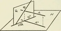 An illustration from Descriptive geometry (1918)