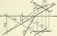 An illustration from Descriptive geometry (1918)