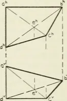 An illustration from Descriptive geometry (1918)