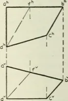 An illustration from Descriptive geometry (1918)