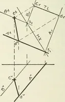 An illustration from Descriptive geometry (1918)