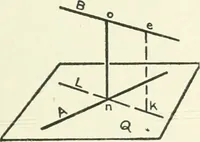 An illustration from Descriptive geometry (1918)