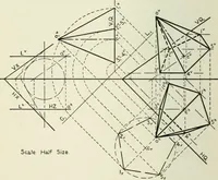 An illustration from Descriptive geometry (1918)
